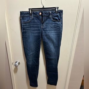 American Eagle Super Low Rise Jegging Size 14 Long